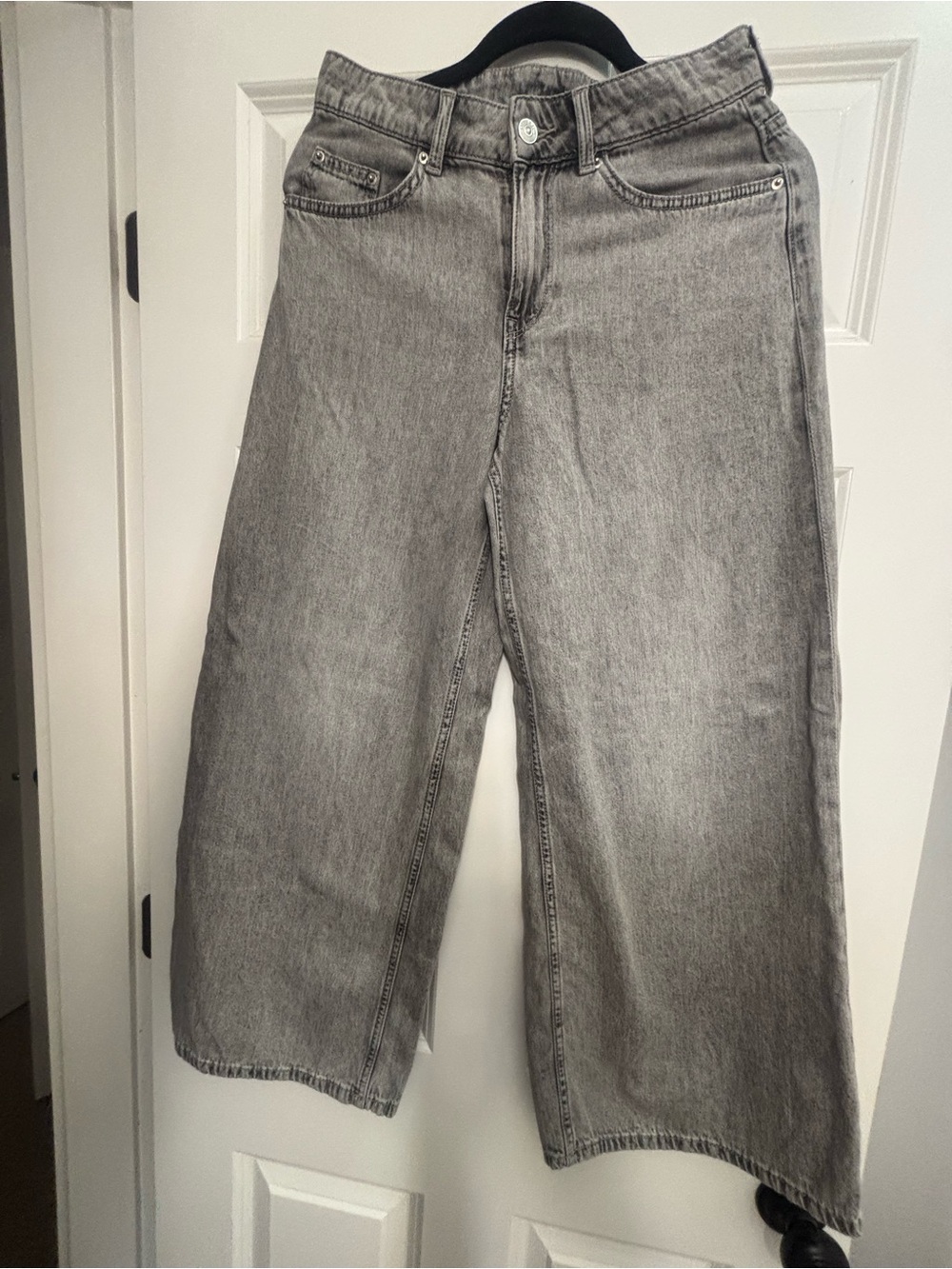 Divided Grey Wide-Leg Jeans